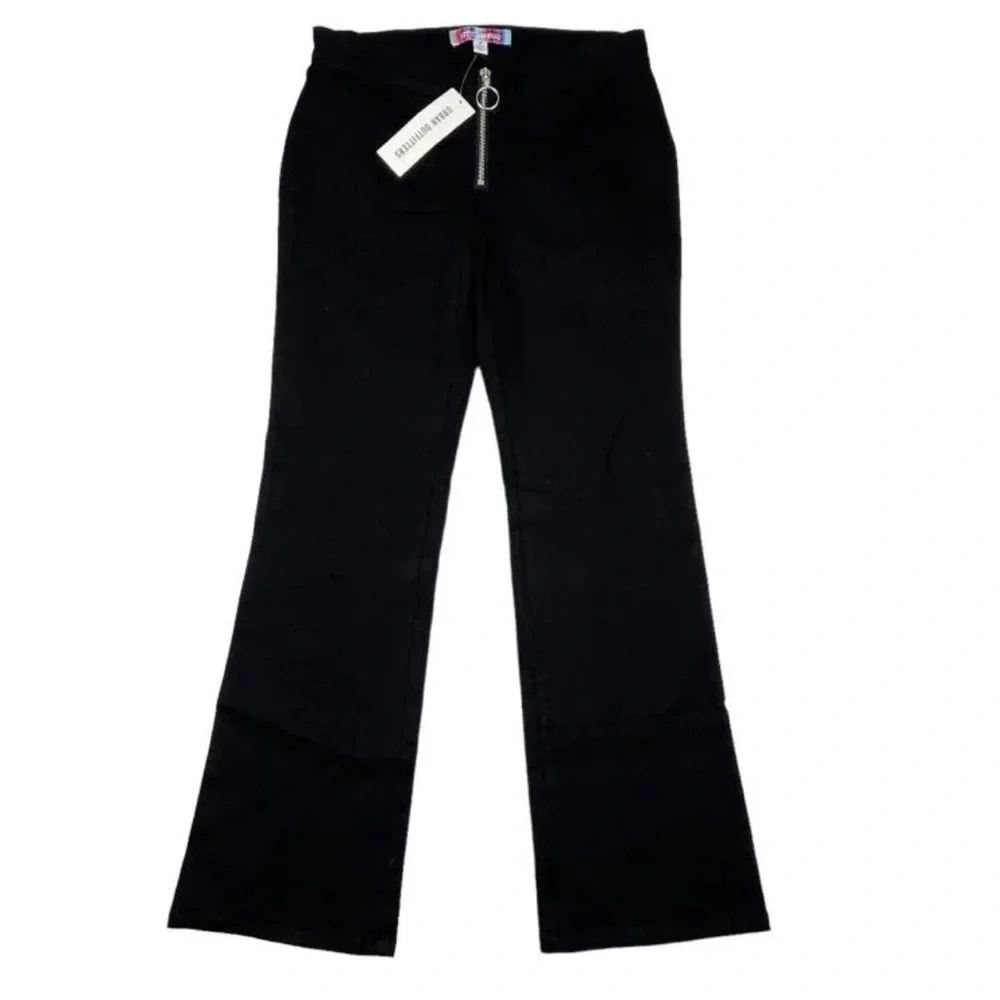Urban Outfitters Liana Low Rise Zip Fly Kick Flare Pants - Picture 7 of 7